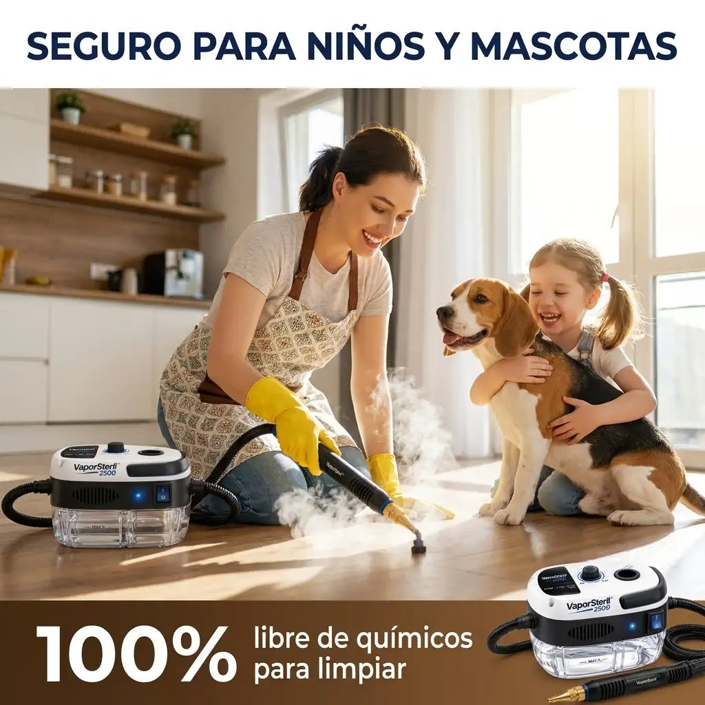 VaporSteril™ 2500 · LIMPIEZA A VAPOR