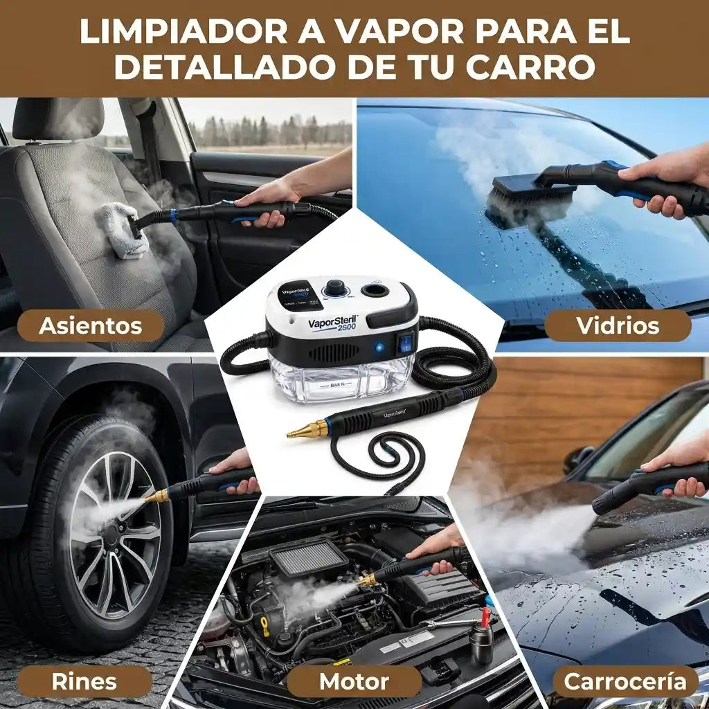VaporSteril™ 2500 · LIMPIEZA A VAPOR